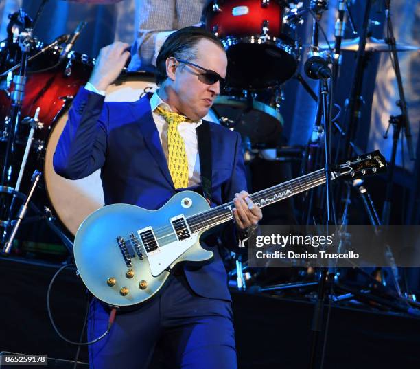 Recording artist Joe Bonamassa performs at at The Colosseum at Caesars Palace on October 22, 2017 in Las Vegas, Nevada.