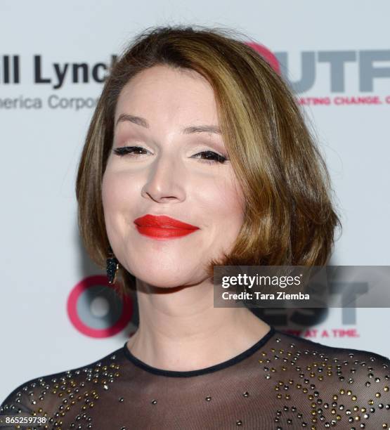 Writer/producer Our Lady J attends the 13th Annual Outfest Legacy Awards at Vibiana on October 22, 2017 in Los Angeles, California.