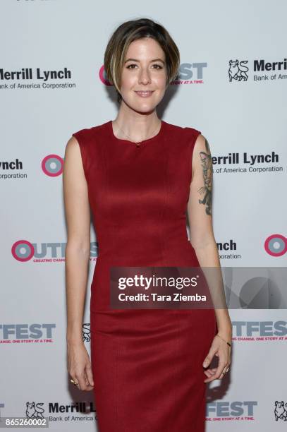 Actress Laura Zak attends the 13th Annual Outfest Legacy Awards at Vibiana on October 22, 2017 in Los Angeles, California.