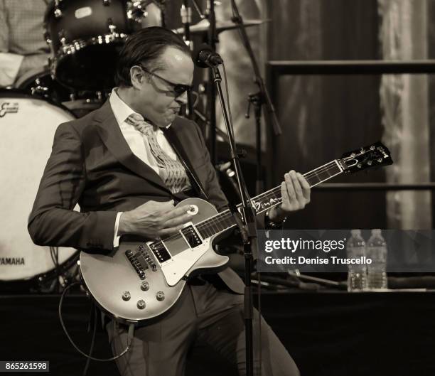 Recording artist Joe Bonamassa performs at at The Colosseum at Caesars Palace on October 22, 2017 in Las Vegas, Nevada.