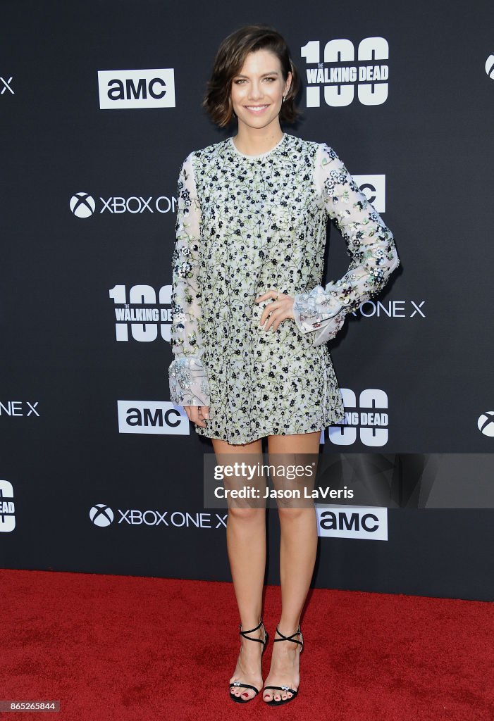 AMC Celebrates The 100th Episode Of "The Walking Dead" - Arrivals