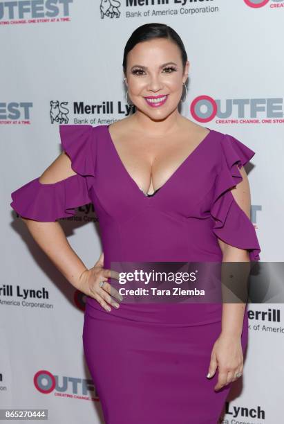 Actress Gloria Calderon Kellett attends the 13th Annual Outfest Legacy Awards at Vibiana on October 22, 2017 in Los Angeles, California.