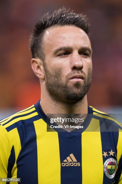 Mathieu Valbuena of Fenerbahce SK during the Turkish Spor Toto Super Lig football match between Galatasaray SK and Fenerbahce AS on October 22, 2017...