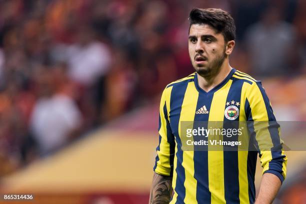 Ozan Tufan of Fenerbahce SK during the Turkish Spor Toto Super Lig football match between Galatasaray SK and Fenerbahce AS on October 22, 2017 at the...