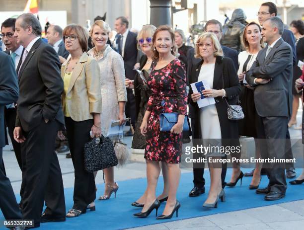 Paloma Rocasolano attends the Princesa de Asturias Awards 2017 ceremony at the Campoamor Theater on October 20, 2017 in Oviedo, Spain.