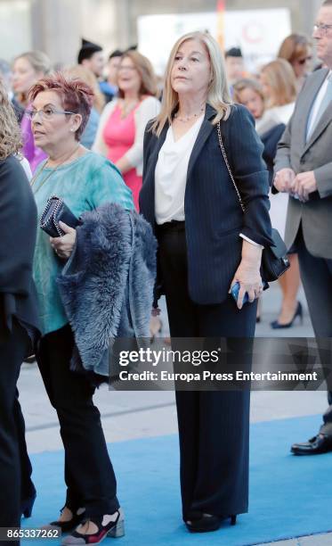 Maria Teresa Alvarez attends the Princesa de Asturias Awards 2017 ceremony at the Campoamor Theater on October 20, 2017 in Oviedo, Spain.