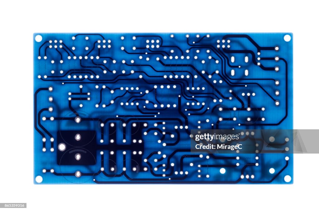 Circuit Board on White