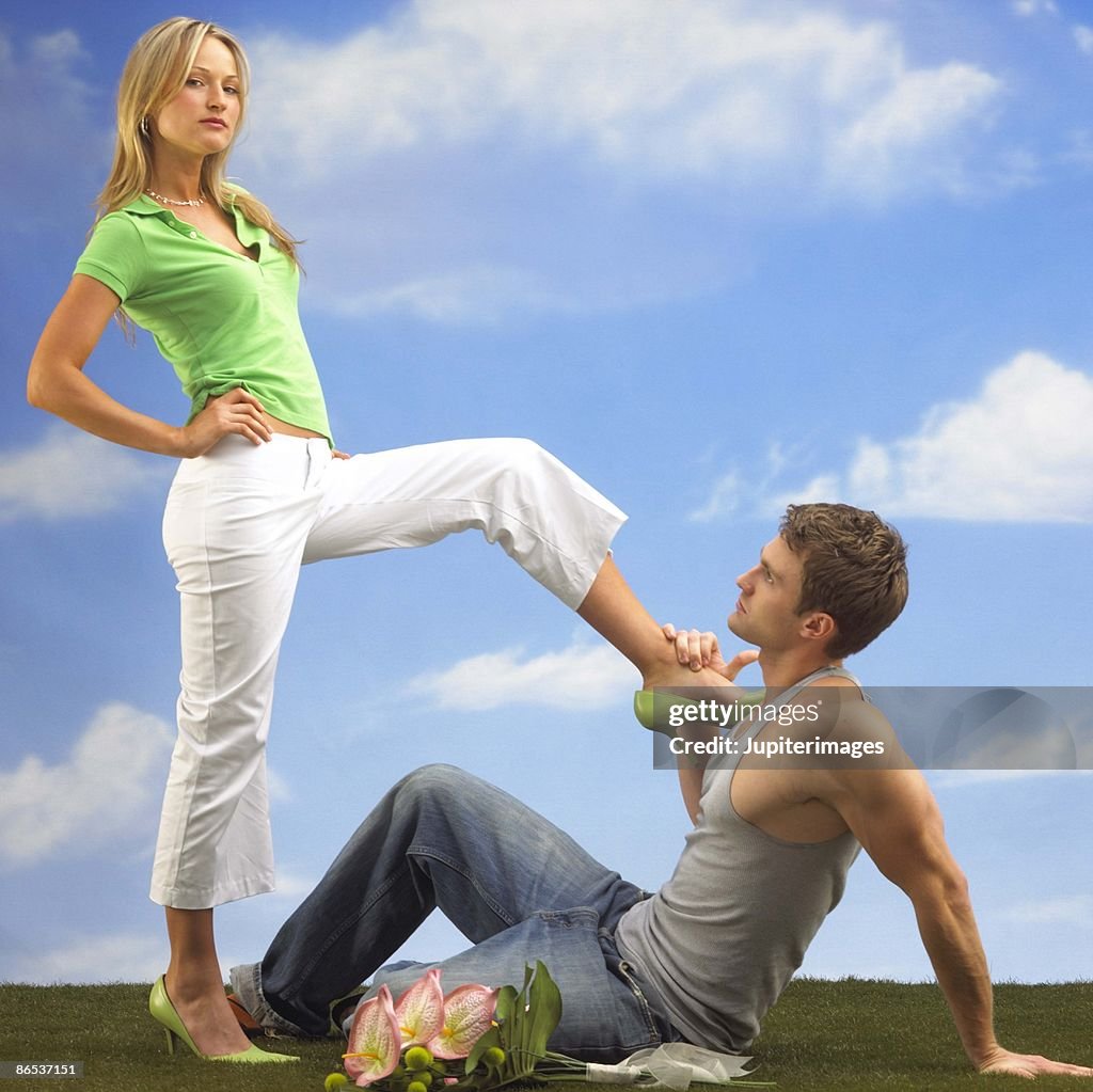 Woman Controlling Man Photo - Getty Images