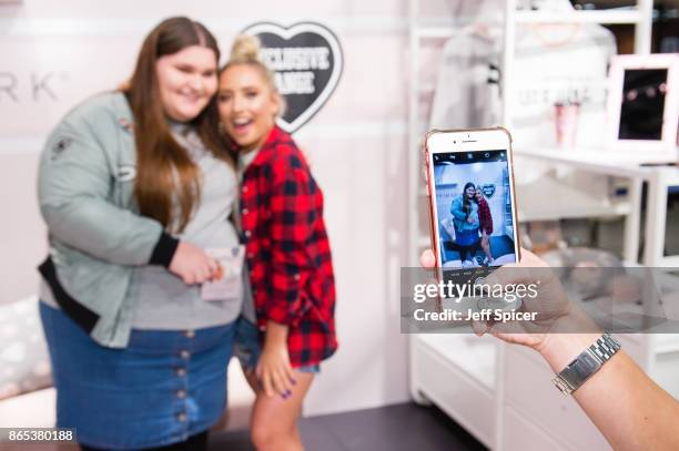 Saffron Barker meets fans as Primark launches exclusive Saffy B by Saffron Barker collection on October 23, 2017 in London, England.