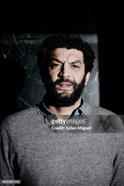 Comedian Ramzy Bedia is photographed for UGC Magazine on January 2016 in Paris, France.