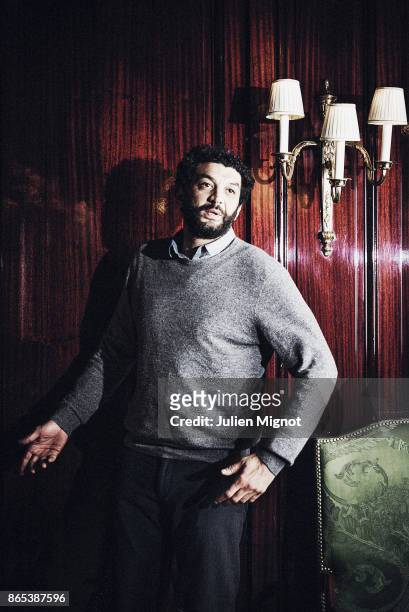 Comedian Ramzy Bedia is photographed for UGC Magazine on January 2016 in Paris, France.