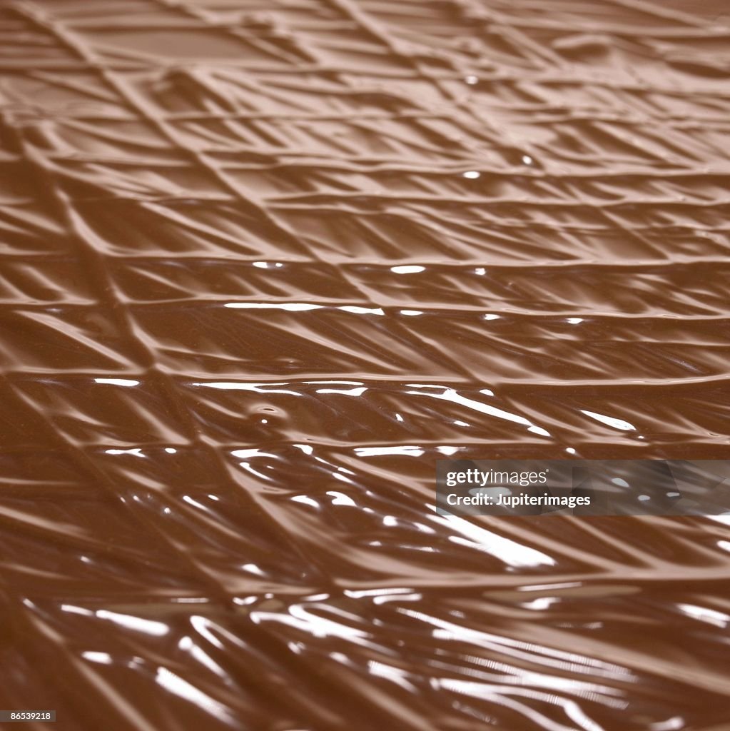 Melted chocolate