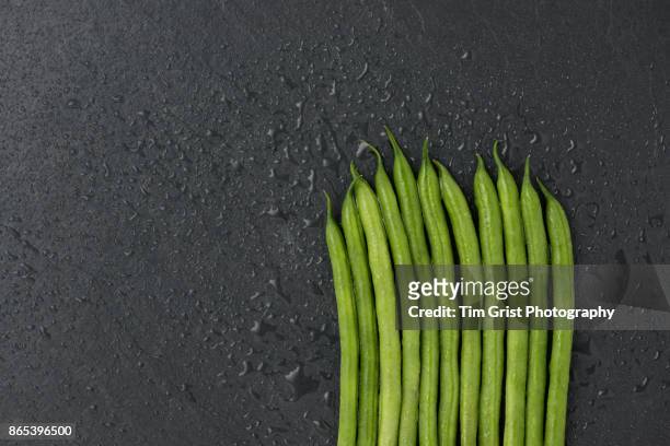 green beans - ベニバナインゲン ストックフォトと画像