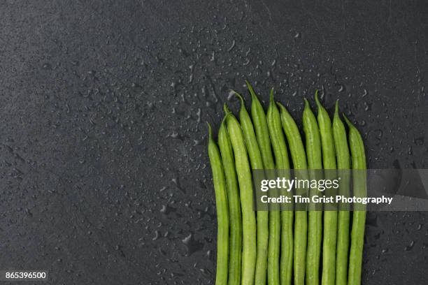 green beans - runner beans stock pictures, royalty-free photos & images