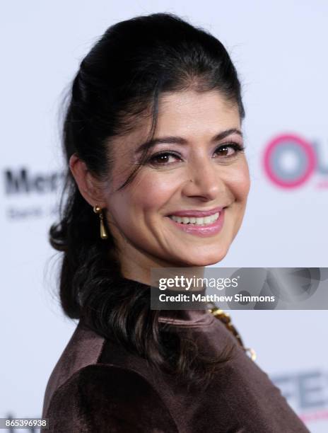 Pooja Batra at the 13th Annual Outfest Legacy Awards at Vibiana on October 22, 2017 in Los Angeles, California.