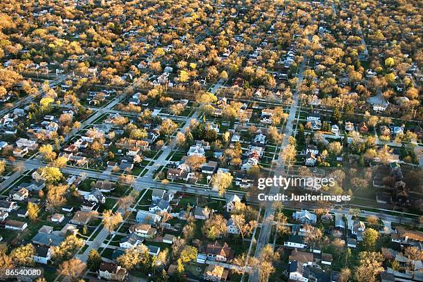 chicago suburbs - illinois stock pictures, royalty-free photos & images