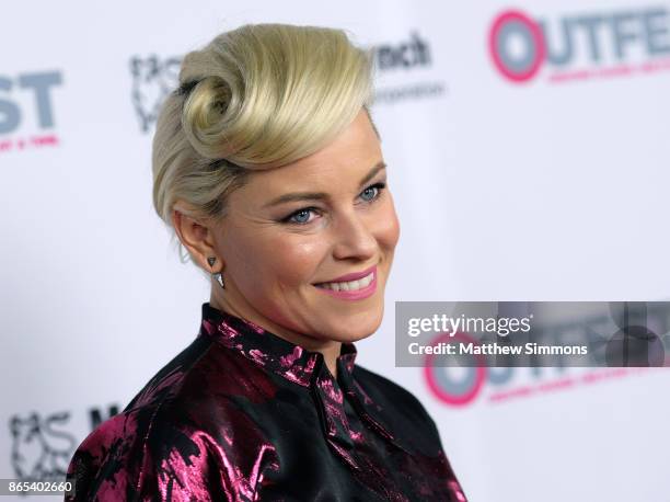 Elizabeth Banks at the 13th Annual Outfest Legacy Awards at Vibiana on October 22, 2017 in Los Angeles, California.