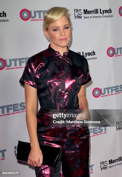 Elizabeth Banks at the 13th Annual Outfest Legacy Awards at Vibiana on October 22, 2017 in Los Angeles, California.