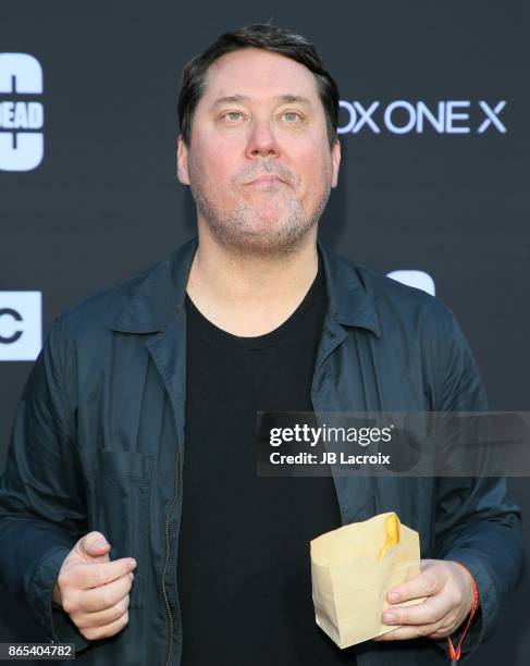 Doug Benson attends the 100th episode celebration off 'The Walking Dead' at The Greek Theatre on October 22, 2017 in Los Angeles, California.