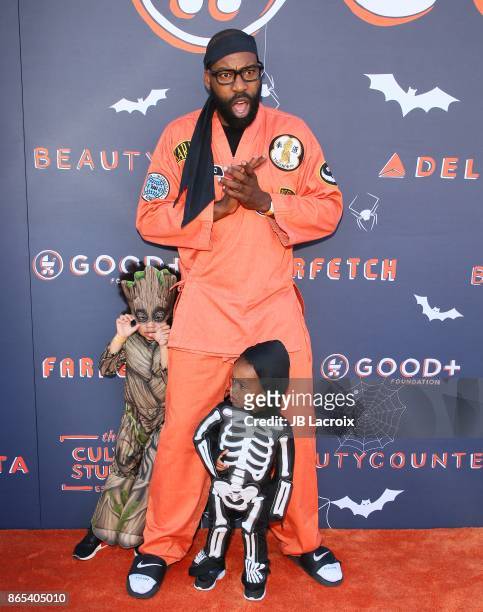 Baron Davis attends the GOOD+ Foundation's 2nd Annual Halloween Bash on October 22, 2017 in Los Angeles, California.