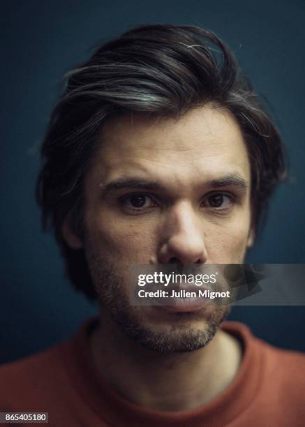 Rapper Orelsan is photographed for L'OBS on October 2, 2017 in Paris, France.