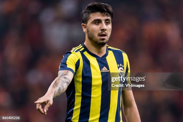 Ozan Tufan of Fenerbahce SK during the Turkish Spor Toto Super Lig football match between Galatasaray SK and Fenerbahce AS on October 22, 2017 at the...