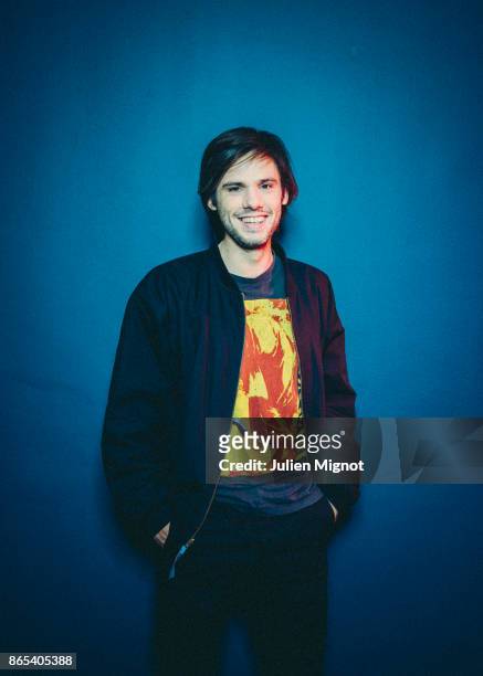 Rapper Orelsan is photographed for L'OBS on October 2, 2017 in Paris, France.