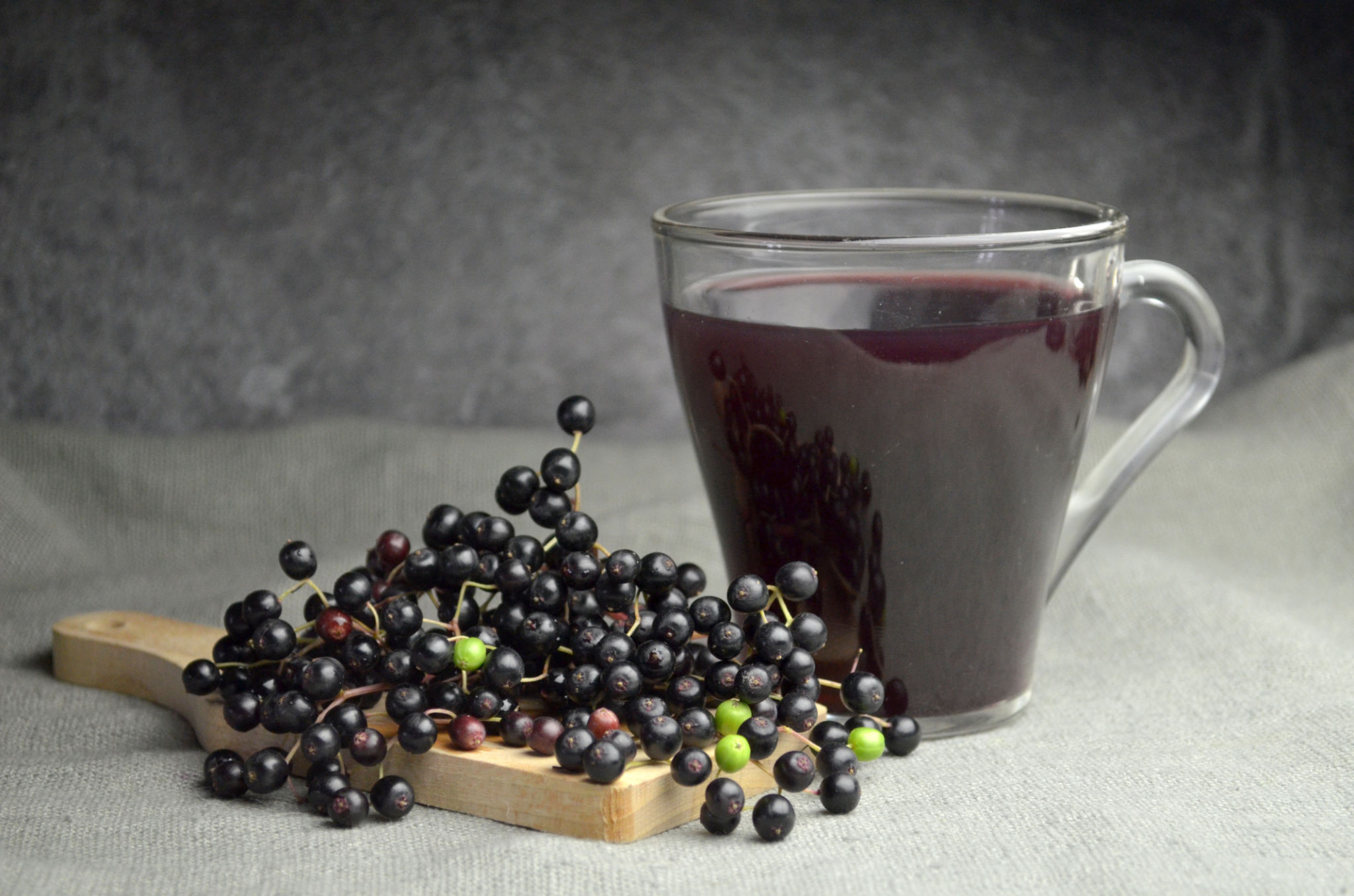 elderberry tea