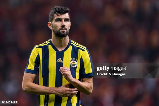 Luis Carlos Novo Neto of Fenerbahce SK during the Turkish Spor Toto Super Lig football match between Galatasaray SK and Fenerbahce AS on October 22,...