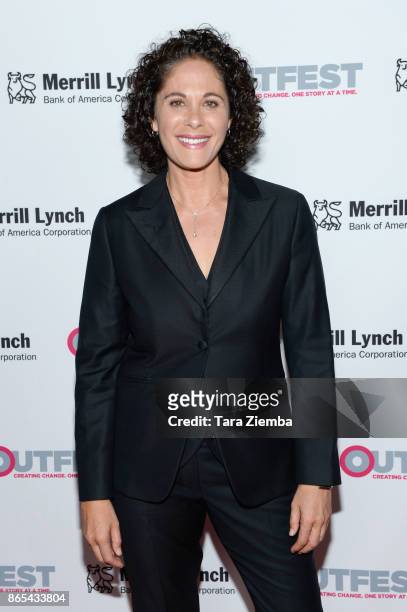 Dana Goldberg attends the 13th Annual Outfest Legacy Awards at Vibiana on October 22, 2017 in Los Angeles, California.