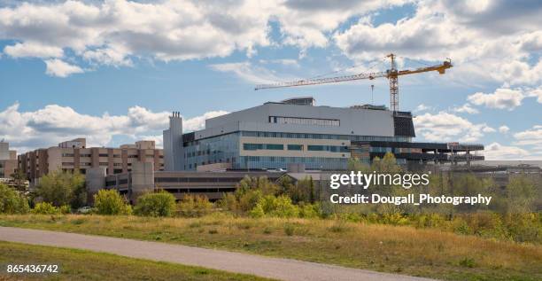 jim pattison children's hospital in aanbouw in saskatoon (engels) - saskatoon stockfoto's en -beelden