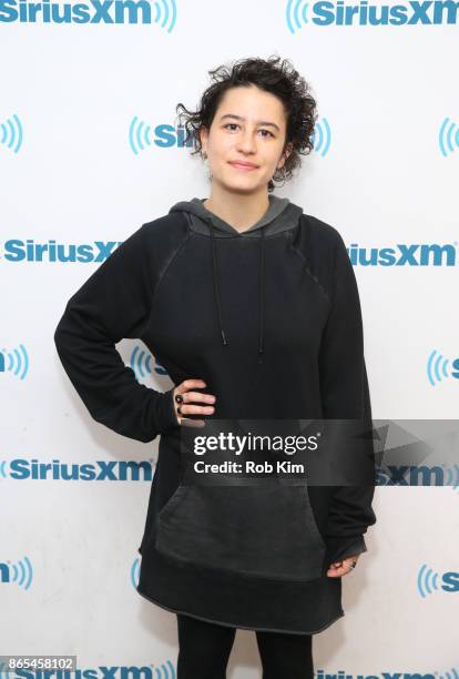 Ilana Glazer visits at SiriusXM Studios on October 23, 2017 in New York City.