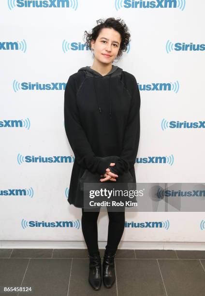 Ilana Glazer visits at SiriusXM Studios on October 23, 2017 in New York City.