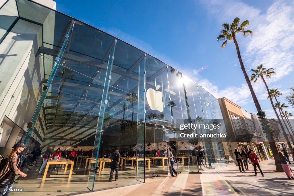 Apple Store en Third Street Promenade, Santa Mónica, Estados Unidos