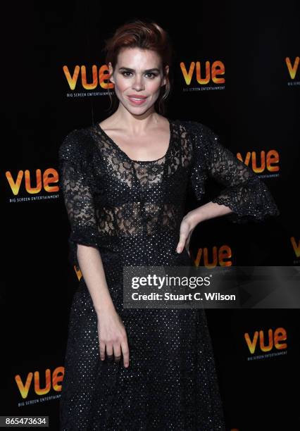 British actress Billie Piper launches Vue's Showcase of Big Screen