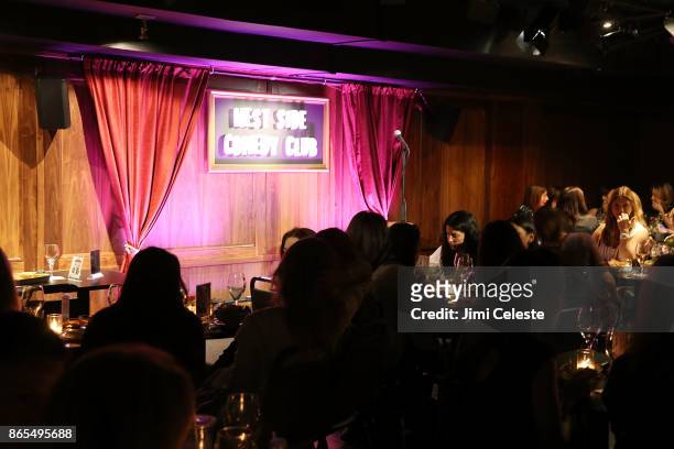 Atmosphere during LAUGHERCISE at West Side Comedy Club on October 23, 2017 in New York City.
