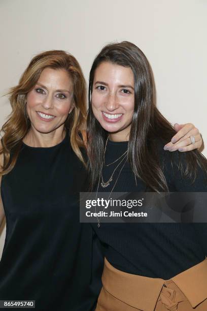 Felicia Madison and Belinda Boxer attend LAUGHERCISE at West Side Comedy Club on October 23, 2017 in New York City.