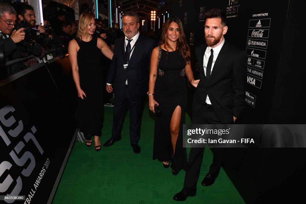 The Best FIFA Football Awards - Green Carpet Arrivals