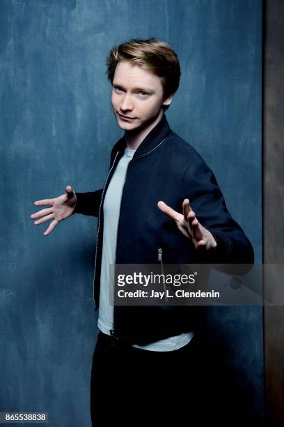 Calum Worthy, from the film "Bodied," poses for a portrait at the 2017 Toronto International Film Festival for Los Angeles Times on September 08,...