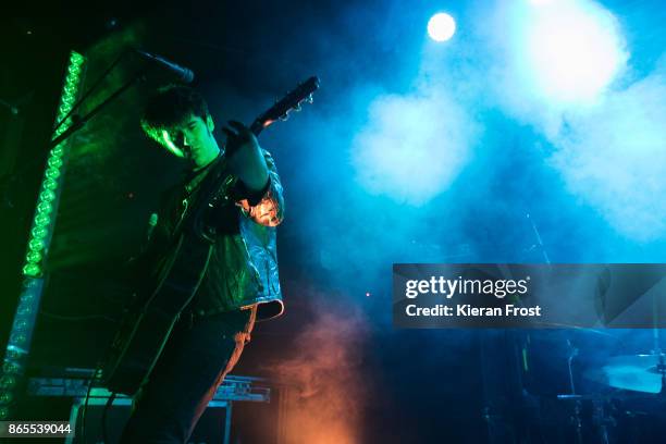 Robert Turner of Black Rebel Motorcycle Club performs live on stage at The Academy on October 23, 2017 in Dublin, Ireland.