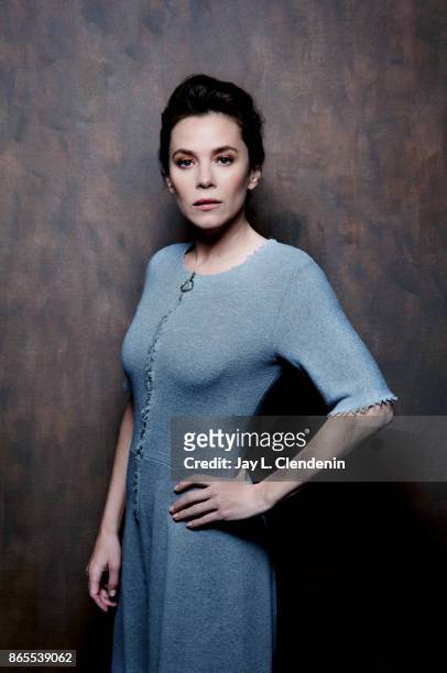 Actress Anna Friel, from the series "The Girlfriend Experience," poses for a portrait at the 2017 Toronto International Film Festival for Los Angeles...