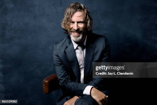 Director Brett Morgen from the film "Jane," poses for a portrait at the 2017 Toronto International Film Festival for Los Angeles Times on September...