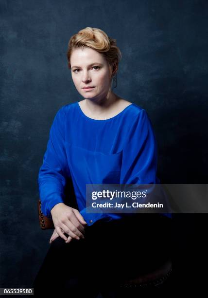 Actress Amy Seimetz from the film, "My Days of Mercy," poses for a portrait at the 2017 Toronto International Film Festival for Los Angeles Times on...