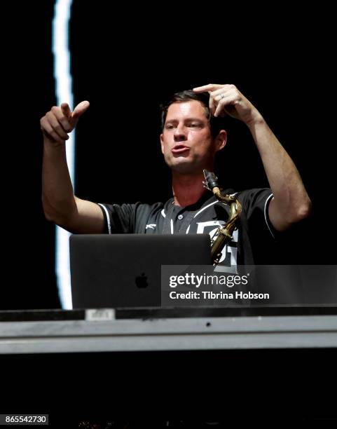 Dominic Lalli of Big Gigantic performs at the Lost Lake Music Festival on October 22, 2017 in Phoenix, Arizona.