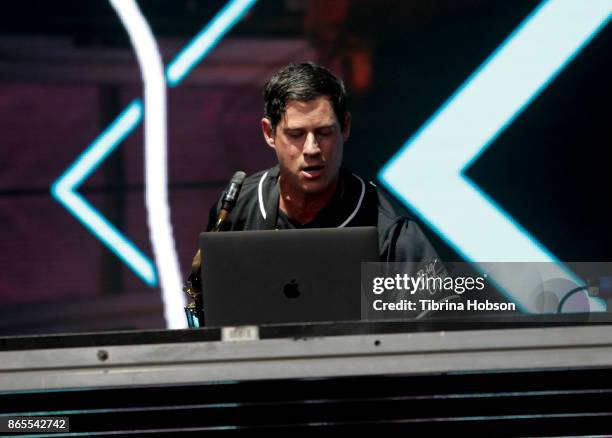 Dominic Lalli of Big Gigantic performs at the Lost Lake Music Festival on October 22, 2017 in Phoenix, Arizona.