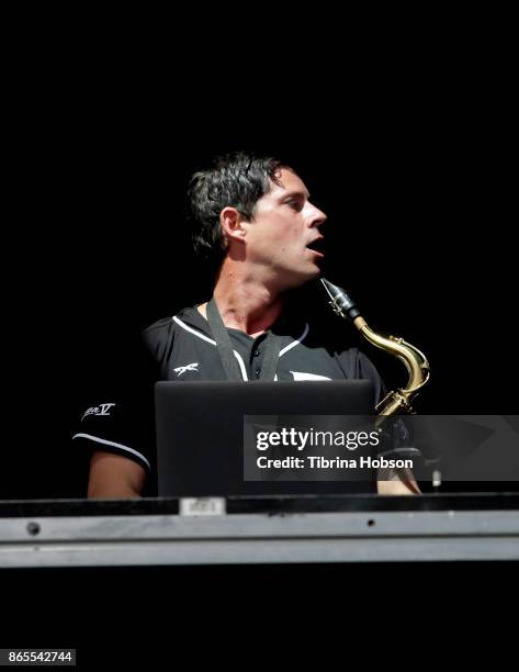 Dominic Lalli of Big Gigantic performs at the Lost Lake Music Festival on October 22, 2017 in Phoenix, Arizona.