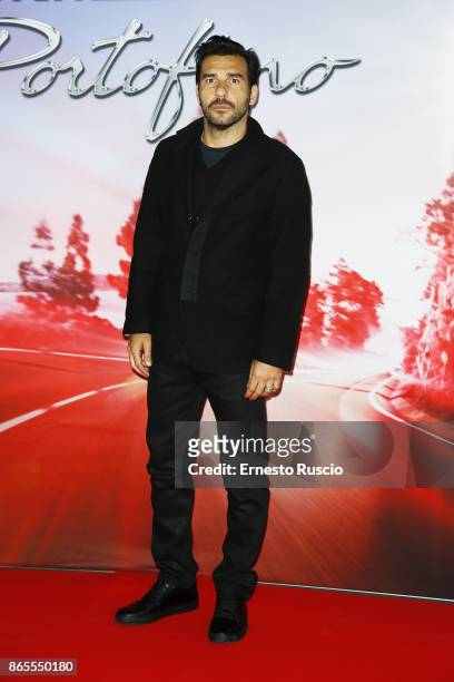 Edoardo Leo attends the "Ferrari Portofino" premiere at Roma Convention Center - La Nuvola on October 23, 2017 in Rome, Italy.
