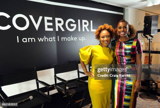 Ukonwa Ojo and Issa Rae attend Fast Company Innovation Festival - Issa Rae and CoverGirl's Ukonwa Ojo on The Business Of Beauty and Transformation...