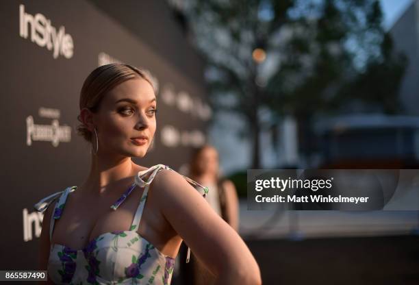 Bella Heathcote attends the Third Annual "InStyle Awards" presented by InStyle at The Getty Center on October 23, 2017 in Los Angeles, California.