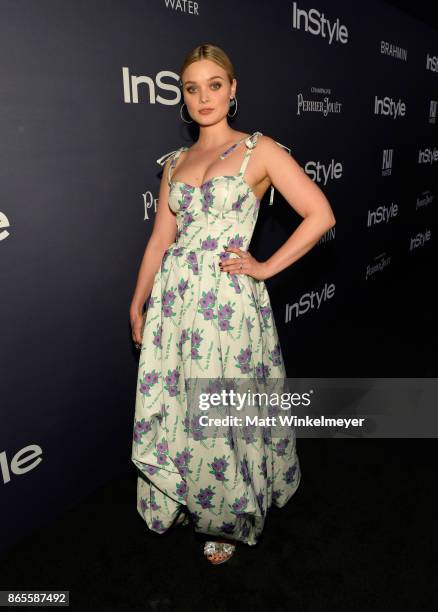 Bella Heathcote attends the Third Annual "InStyle Awards" presented by InStyle at The Getty Center on October 23, 2017 in Los Angeles, California.